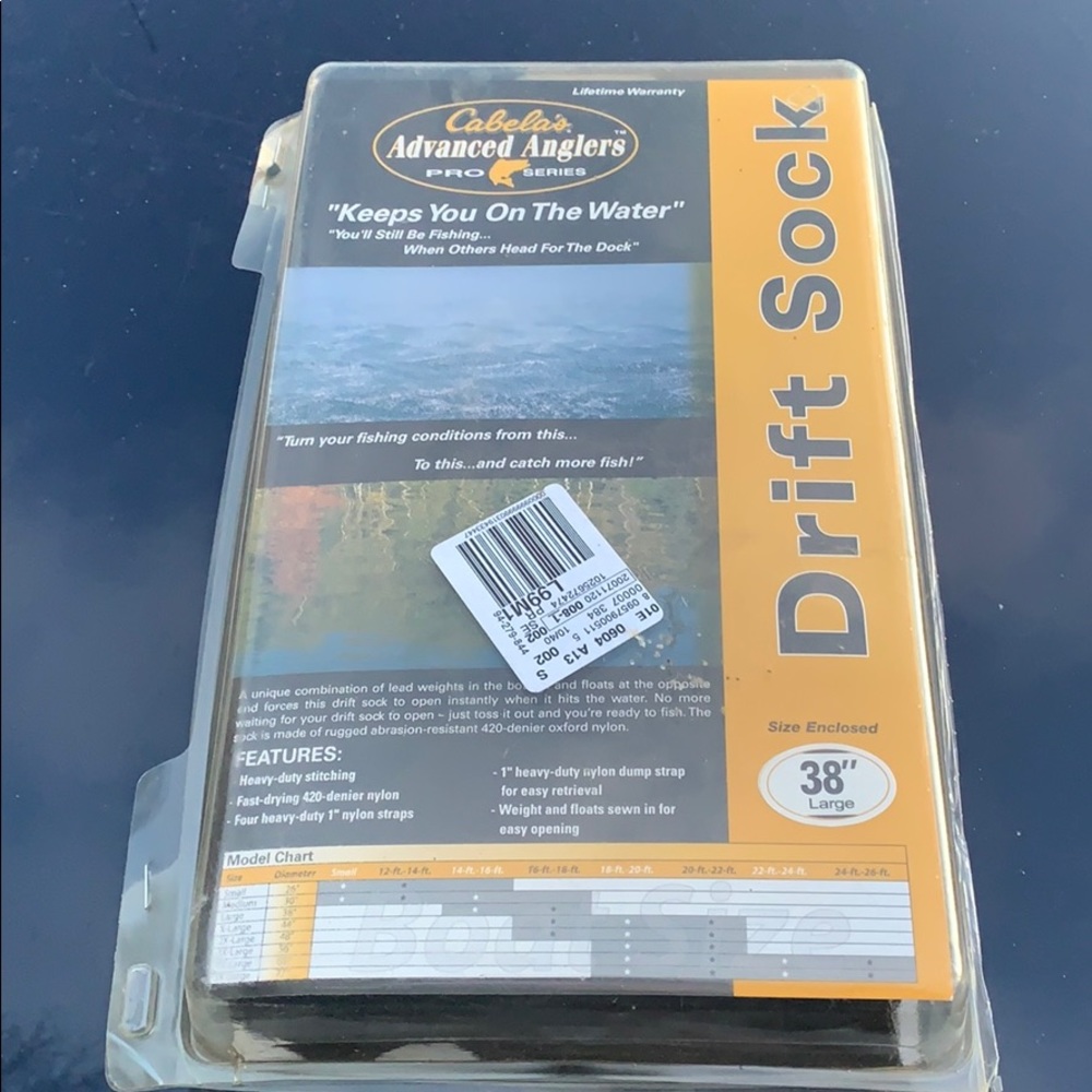 Cabelas drift sock